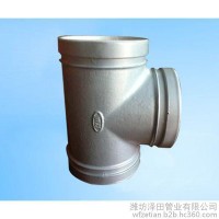 潍坊泽田管业厂家销售 衬塑管件供应消防管件